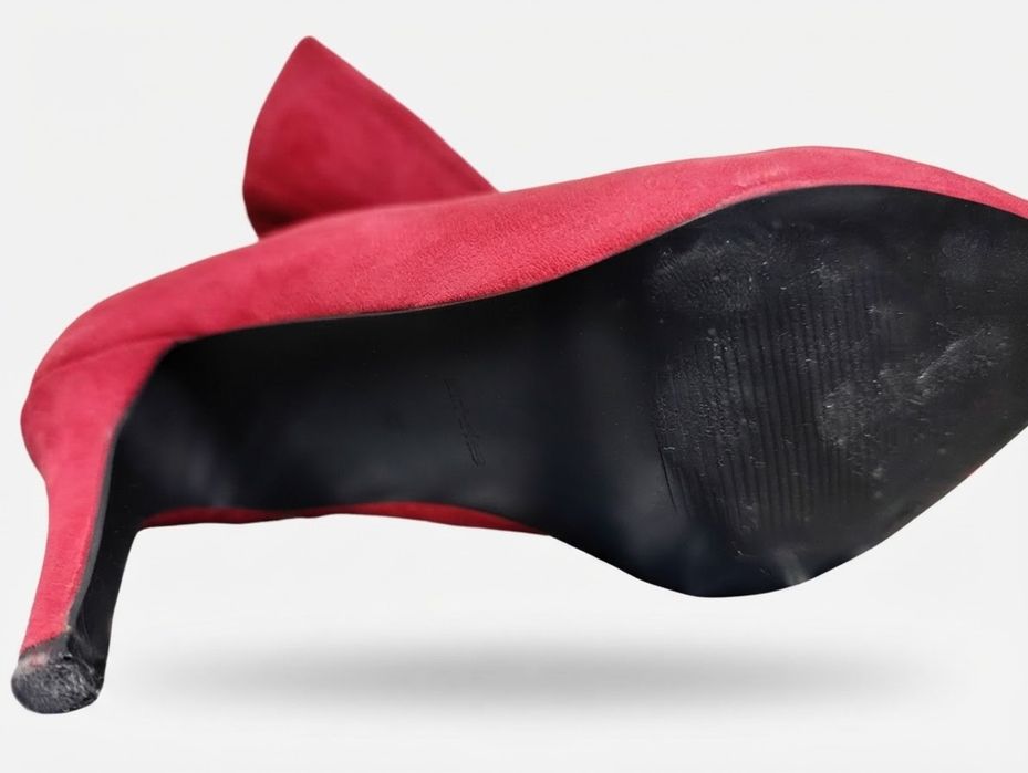 Sapato salto vermelho 39