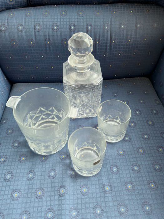Conjunto Luminarc cristal lapidado para whisky – (novo)