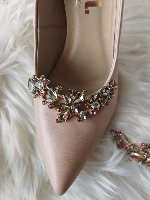 Biżuteria, klipsy do butów