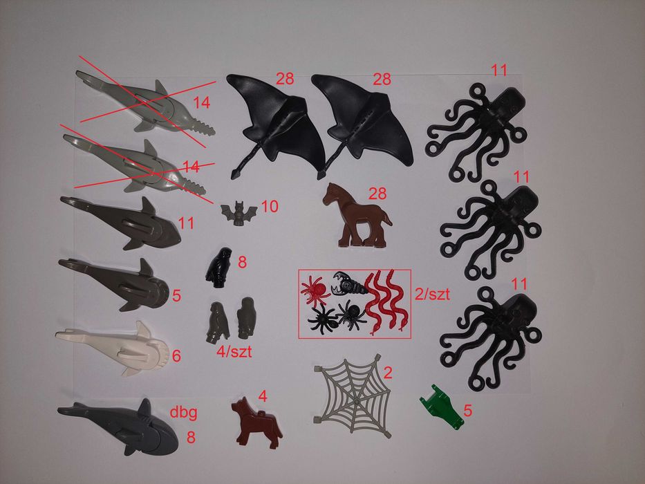 Lego zwierzęta oryginalne