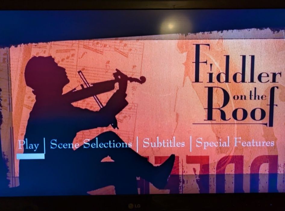 DVD " Um Violino no Telhado " - Ed. Especial 2D 1971 (Como Novo)