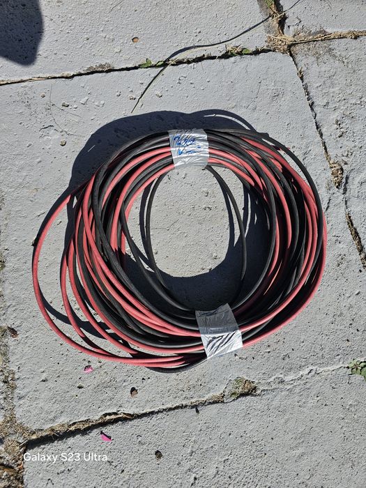 Kabel solarny 6mm2 czarny i czerwony, od 1m do 11m