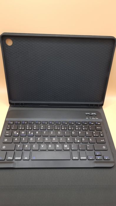 Etui z klawiaturą do Samsung Galaxy Tab A9 Plus 11 cali 2023 - Czarny