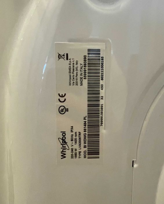 Pralko-suszarka zadbana uszkodzony programator