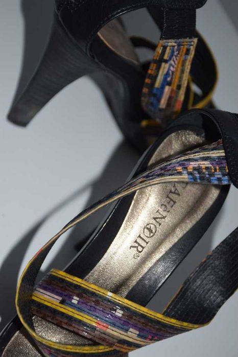 Sapatos de senhora, n.º 38, Cafènoir, como novos, 100% pele genuína