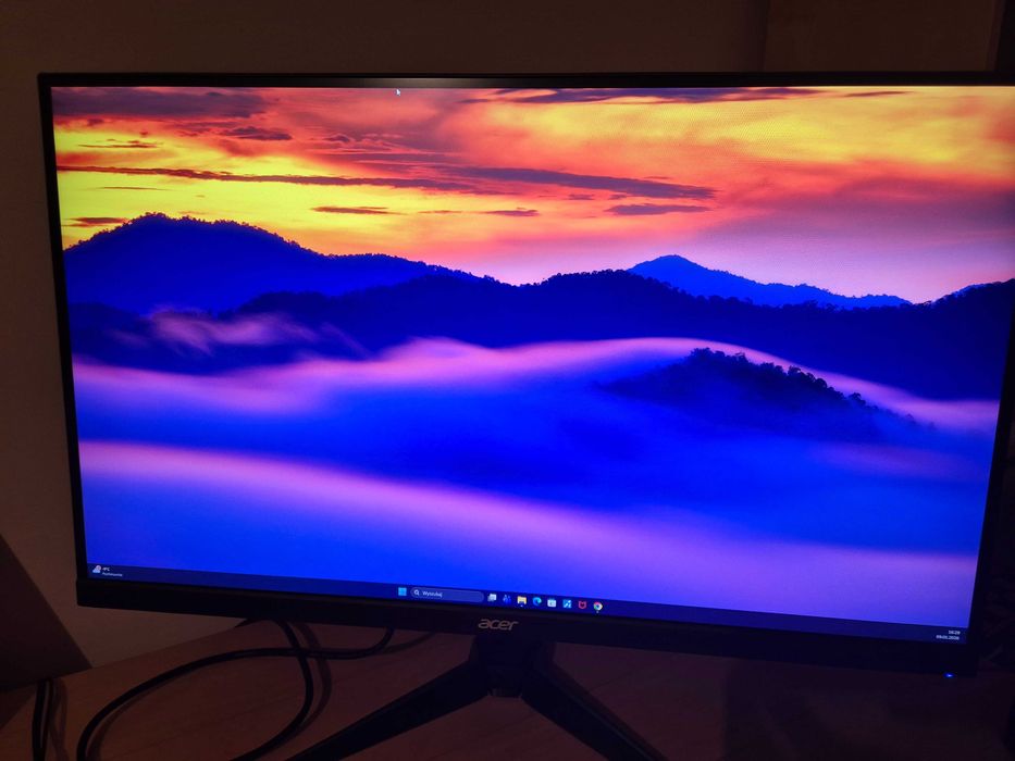 Najlepszy monitor gamingowy ACER 27'' Nitro VG270U Ebmiipx NOWY w opakowaniu