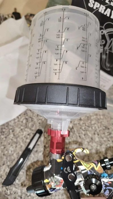 Pistola de Pintura Automóvel 1.3mm HVLP - Novo Preço