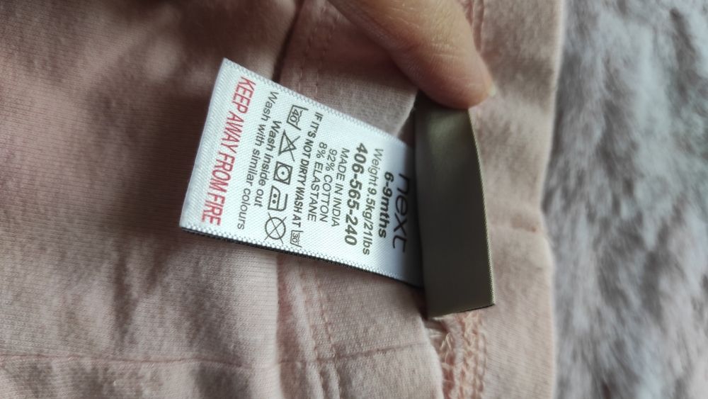 SG Legginsy 3/4  dla dziewczynki rozm 68 , 74 , getry 68 , 74 , krotki