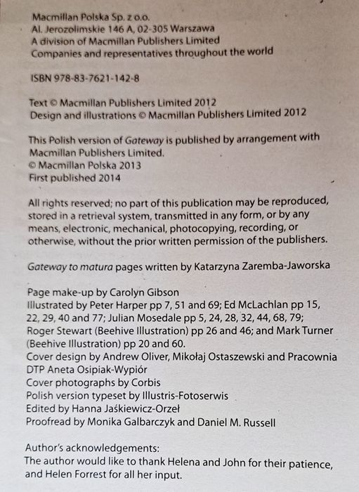 Gateway j.angielski książka i ćwiczenia