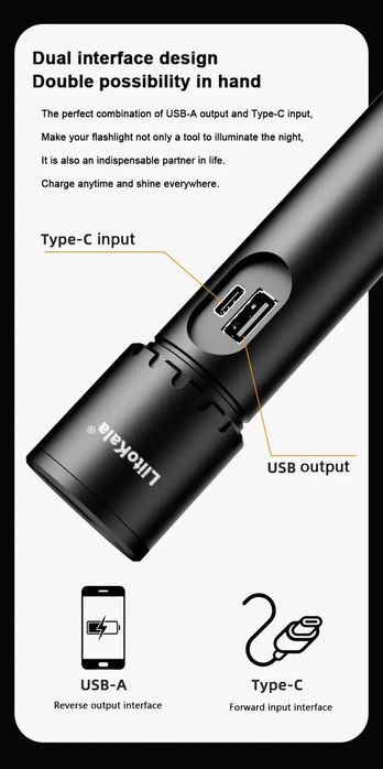 ТОП Ліхтарик LiitoKala LF-X725