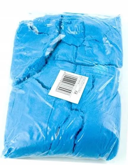 Piasek kinetyczny niebieki zielony dla dzieci