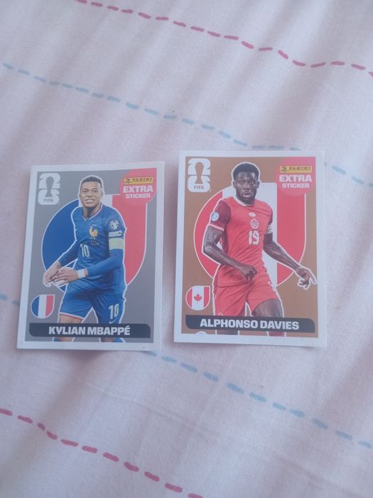 Dois Cromos lendários do Mundial 2026