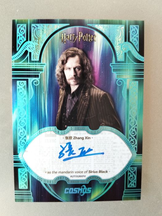 Harry Potter - Carta Sirius Black Assinada Dublador numerada 06/45 no mundo