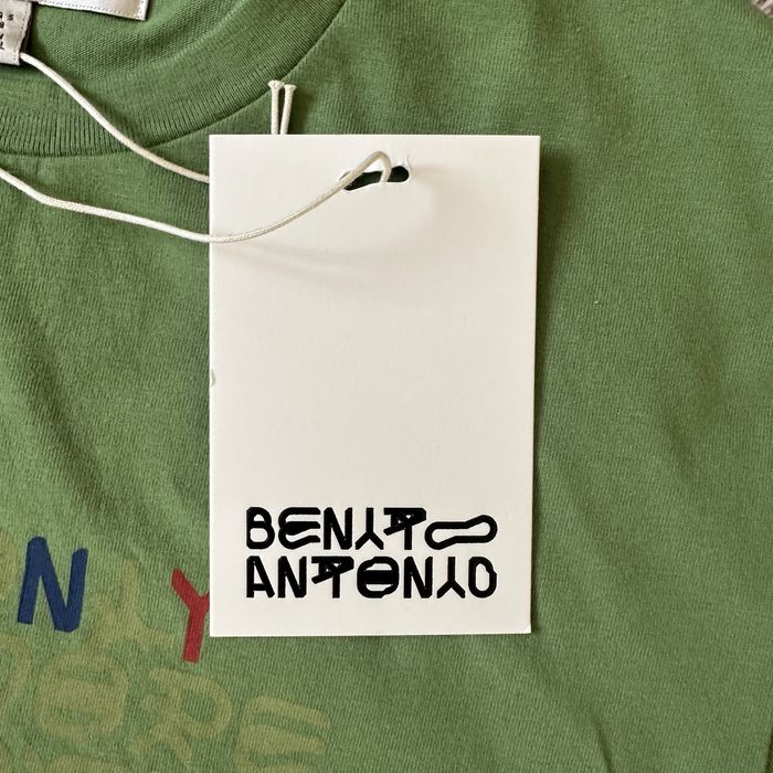 Zara X Bad Bunny Benito Antonio T-Shirt Verde Cropped Fit - NOVA Tamanho S