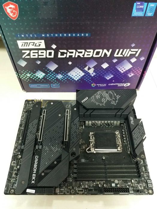 Топ плата MSI MPG Z690 Carbon WiFi  DDR5