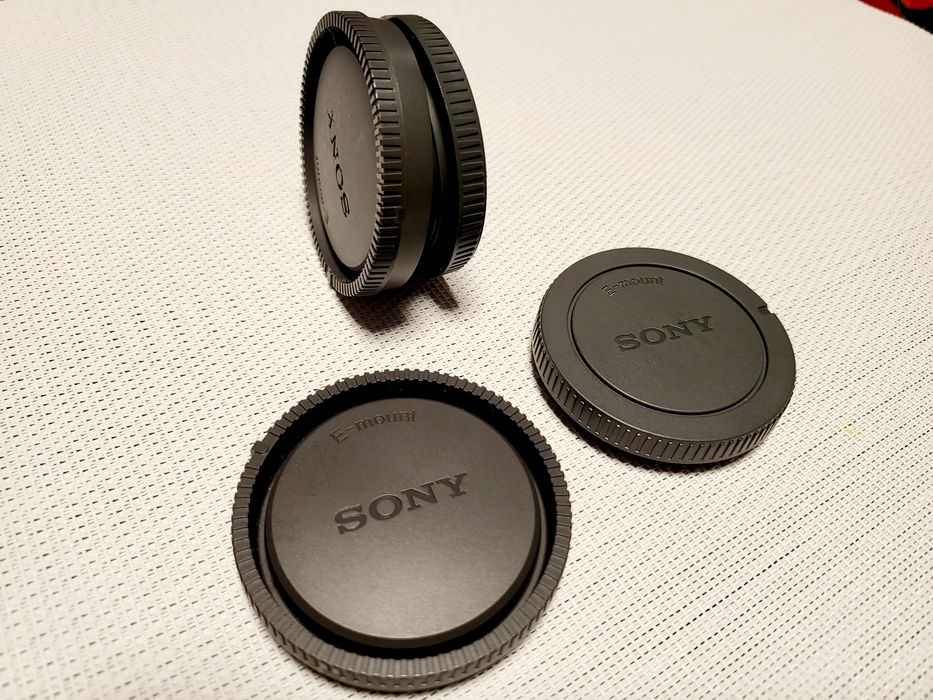 Tampas originais Sony macho/fêmea conjunto.