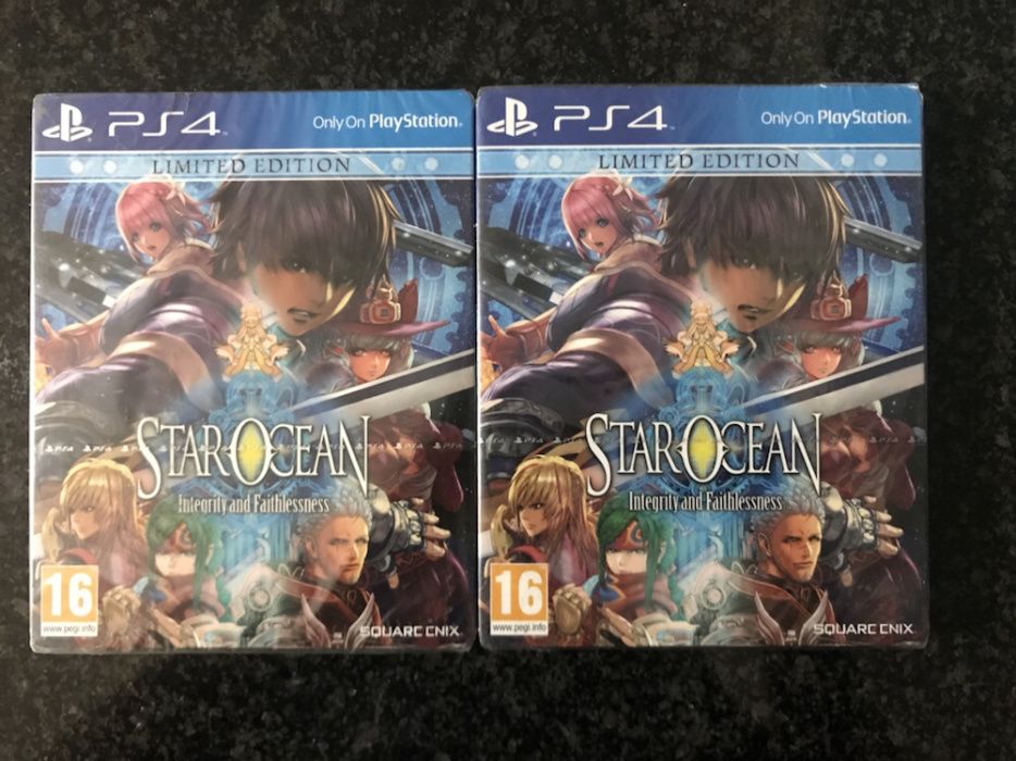 Star ocean integrity and faithlessness Limited steelbook edition ps4