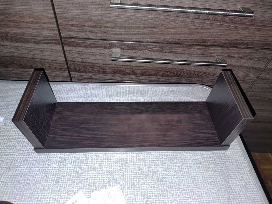 NOWA Półka Ścienna Wisząca Na Książki Kwiaty Do Kuchni ZESTAW 3 SZTUK