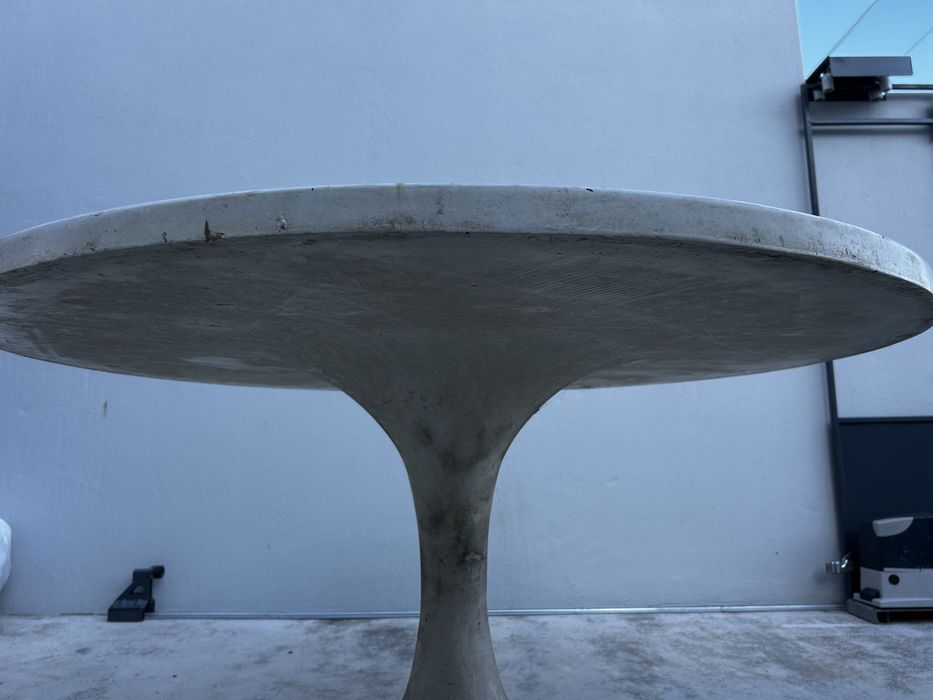 OFEREÇO Mesa de Resina de Jardim Ultra Resistente