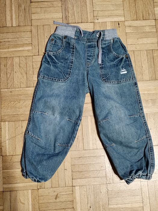 Spodnie jeansowe joggery r92