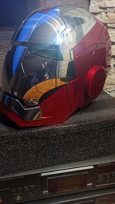 IRON MAN  MK5 kask  1:1 Sterowany głosem i dotykiem
