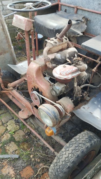 Трактор саморобний