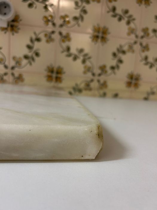 Bancada de Cozinha -  Pedra Mármore Branca