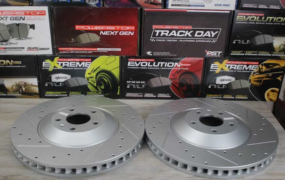 Тормозные диски Powerstop на Volkswagen Golf GTI/Tiguan /Passat/Arteon