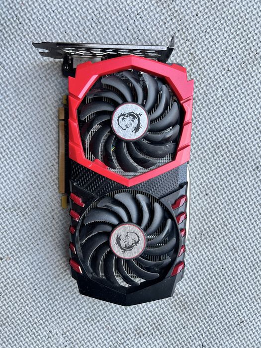 MSI GTX 1050 Ti Gaming X 4G (uszkodzona - brak obrazu)