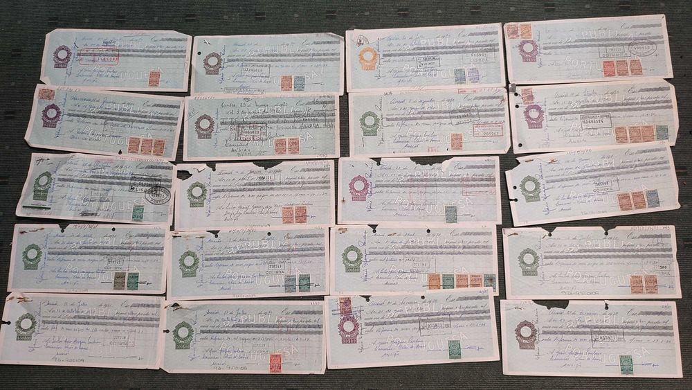 Lote 144 Letras Comerciais Antigas