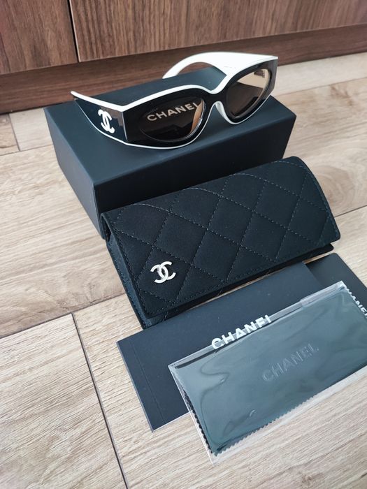 Oryginalne okulary przeciwsłoneczne Chanel  Nowe
