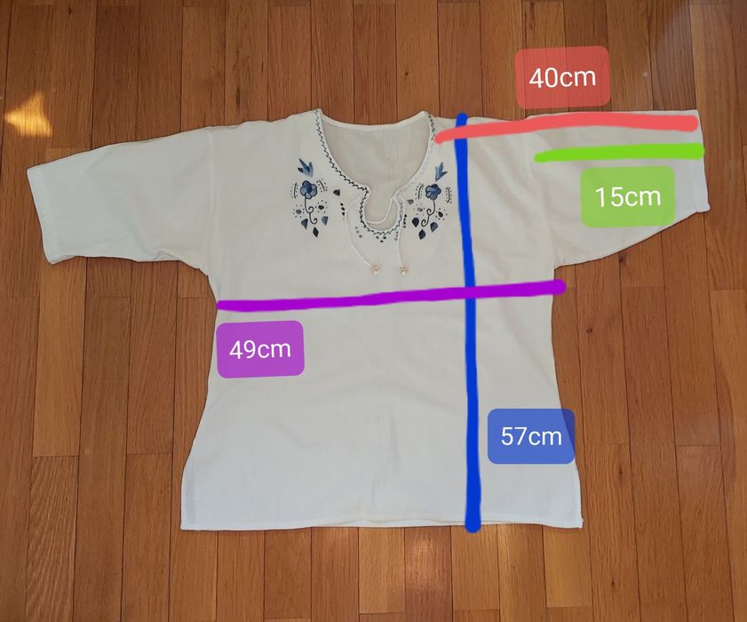 Blusa de algodão