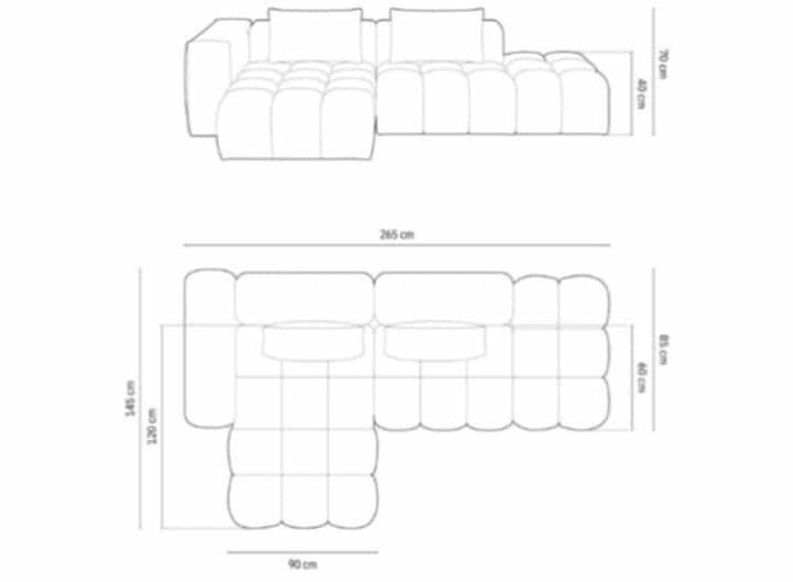 NOWY narożnik/sofa narożna marki CXL by Christian Lacroix