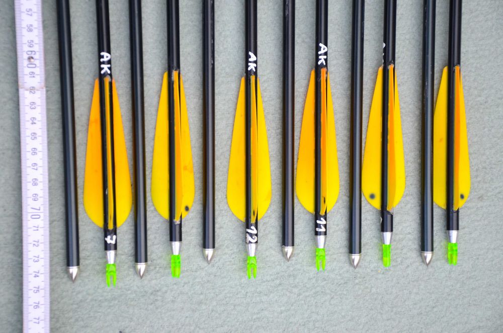 Strzały halowe Easton Eclipse X-7 do łuk bloczkowy tarczowy 12 szt.