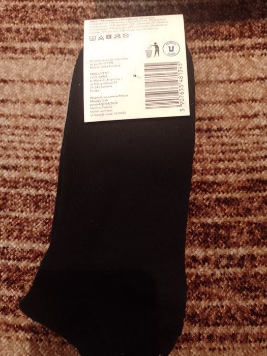 Trzy pary męskich stopek