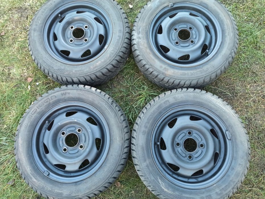 felgi stalowe 4x108 ford fiesta puma mazda 121 opony zimowe 155/70 r13