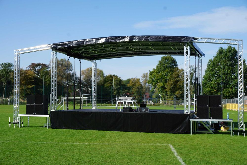 Nagłośnienie d&b Audiotechnik +mixer behringer x32+światło dźwięk