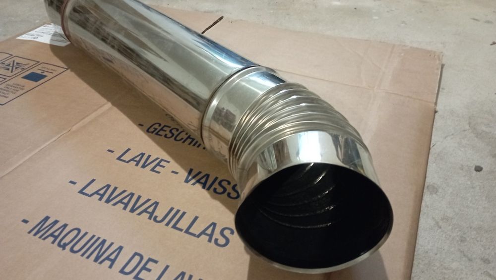 Tubo em inox 150mm