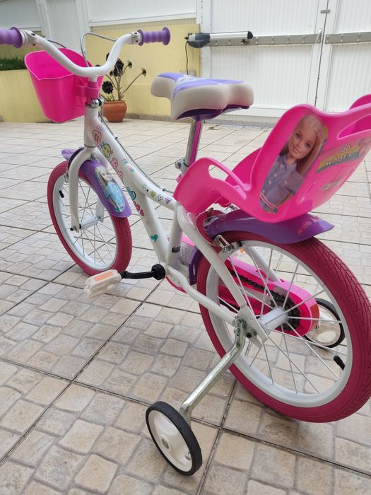 Bicicleta criança da Barbie