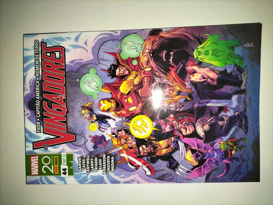 Revistas Marvel, edição 20 anos.                  (Ler descrição]