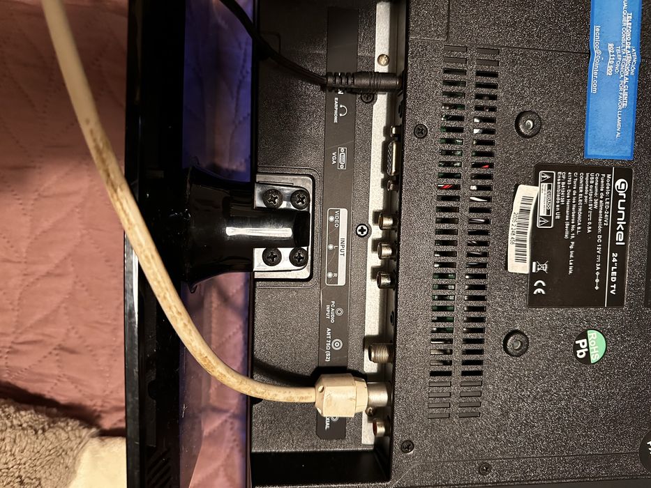 TV 24’ Led - 12v/220v Grunkel 24IV2