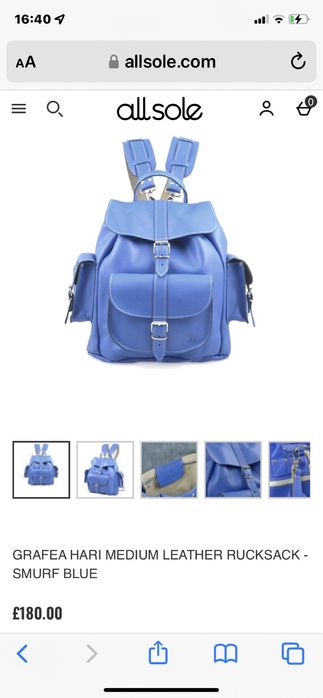 рюкзак grafea шкіряний б/у