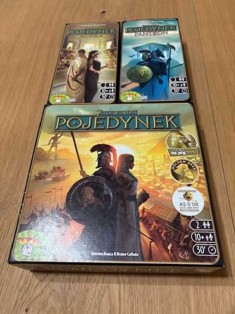 7 Cudów Świata: Pojedynek podstawka, dodatki juz sprzedane