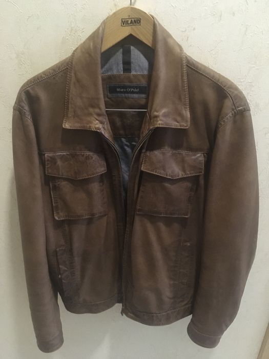 Куртка кожаная оригинал MarcO Polo