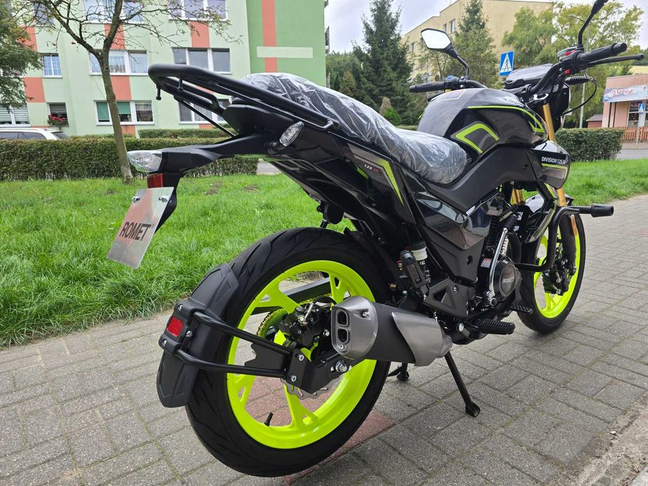 ROMET DIVISION 125 SR AIR!Na prawko B!Szybki,Mocny!Gmol!Raty!Dowóz