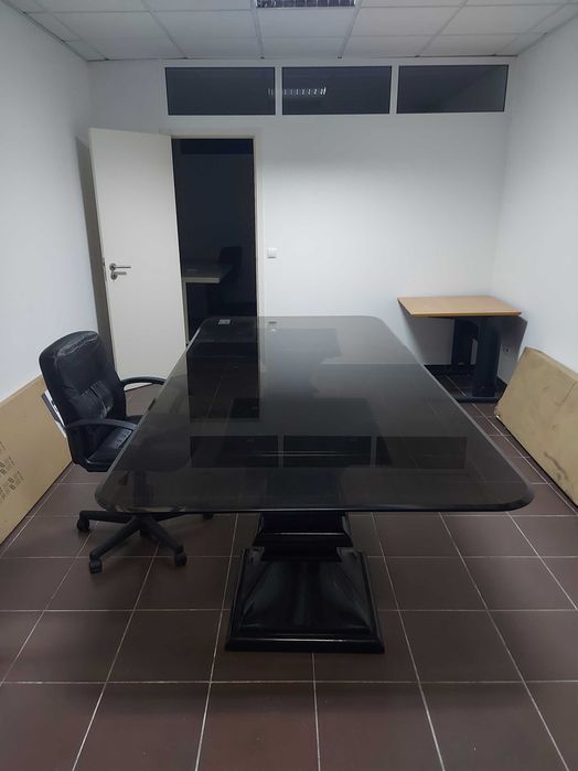 Mesa de Vidro Moderna 1,20 x 2,60 m