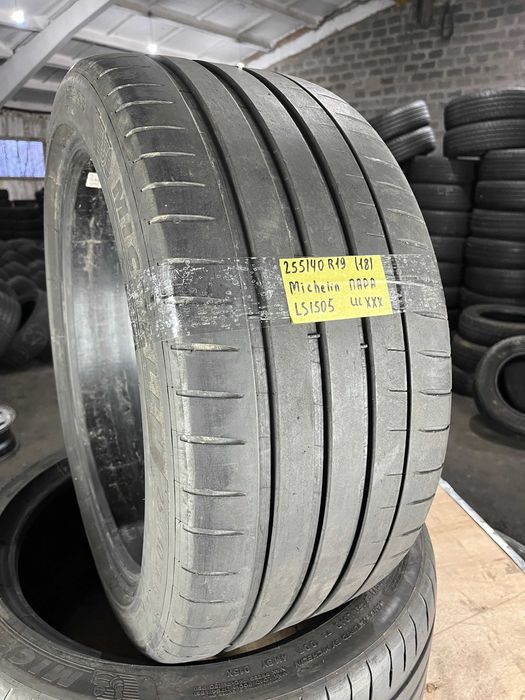 LS1505 Літні шини 255/40r19 Michelin Pilot Sport 4 S пара резина р19