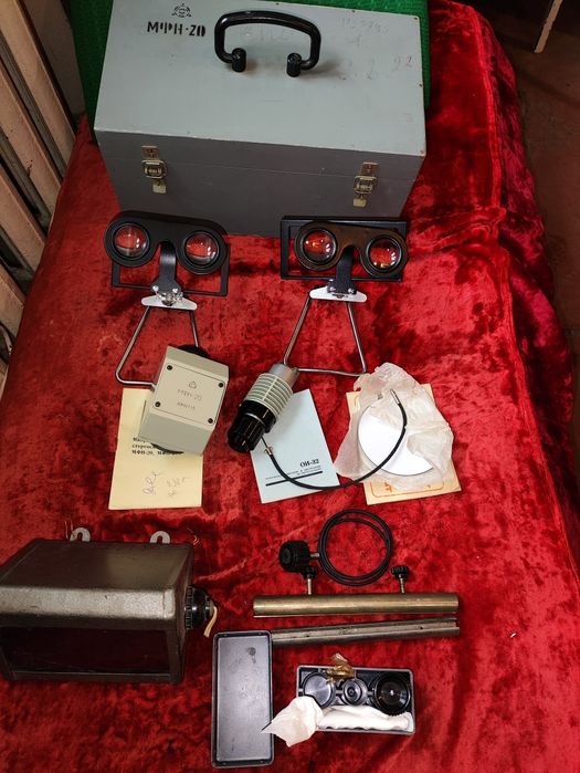 стереоскоп  СССР . Ящик. Лот