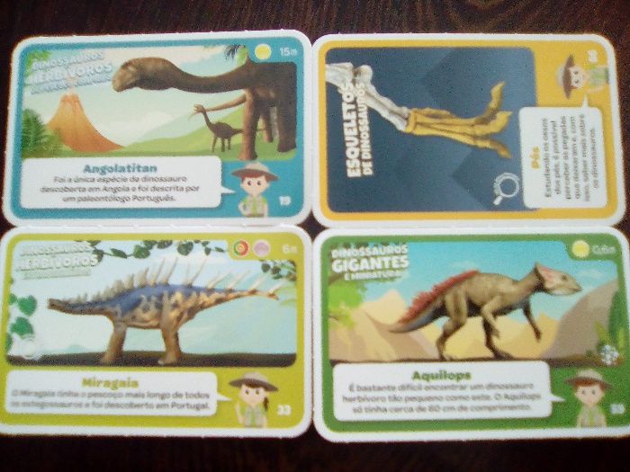 16 Cartas Super Animais