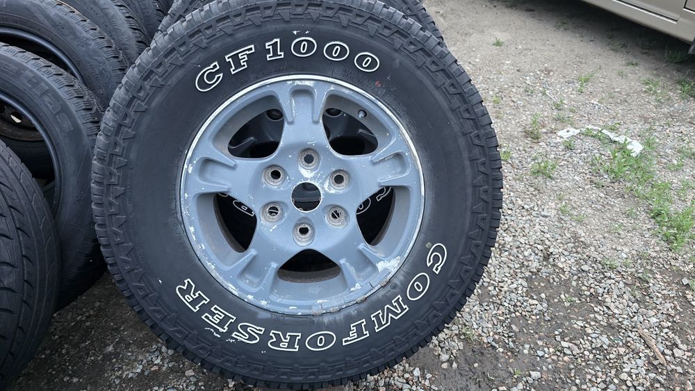 Колеса у зборі  міцубісі паджеро вагон 3 r16. Розб- 6x139.7, СО.67.1